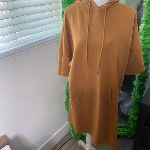 Sweatshirt dress , lost weight and it is to big